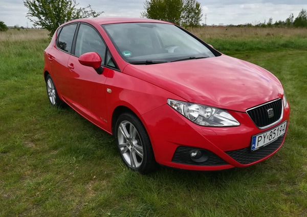 Seat Ibiza cena 18300 przebieg: 195000, rok produkcji 2011 z Poznań małe 466